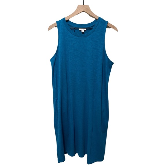 J. Jill Dresses J Jill Teal Blue Super Soft Relaxed Tshirt